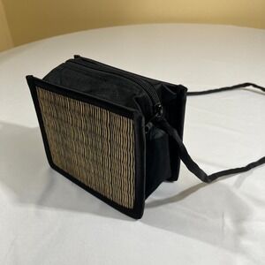 Baskets of Cambodia Purse Unique Wicker Bucket Bag Stylish Cross Body Bag Boho